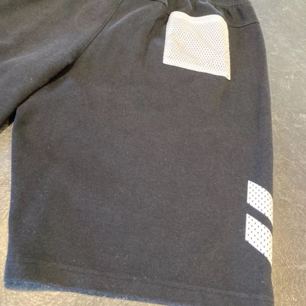 Men’s Ideology black white sweatshorts shorts size L - Picture 9 of 11
